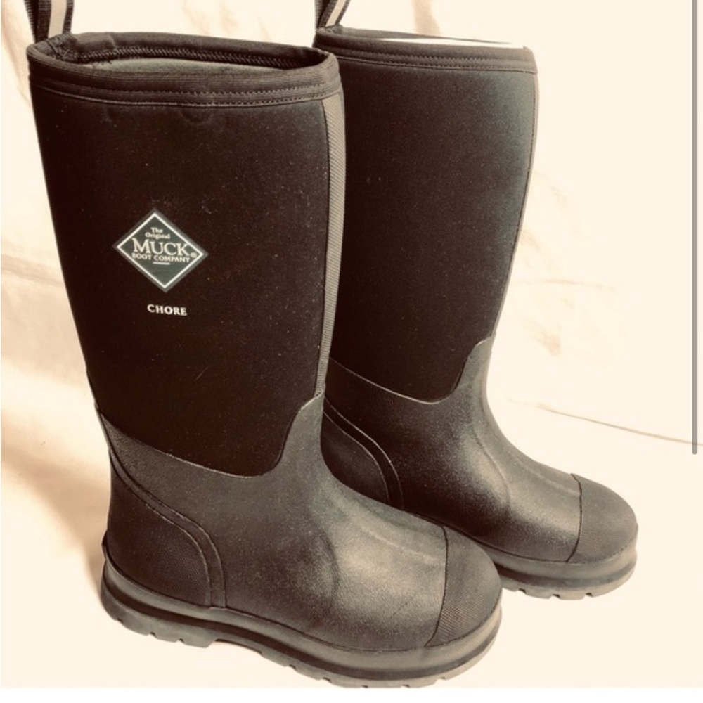 Muck Boot Company Men 7 7.5 /Women 8 8.5 Chore Hi Tall Waterproof Boot